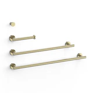Tres Set bestehend aus 2 Handtuchhaltern + 1 Papierhalter ohne Deckel + 1 Haken , 09598102CA 09598102CA
