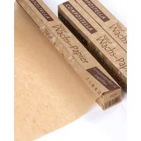 Eco warehouse Backpapier Natur - Wachs-Papier 8m Rolle