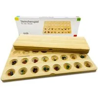 GICO Spielesammlung GICO Steinchenspiel Hus Bao groß mit Edelsteinen. - 7953