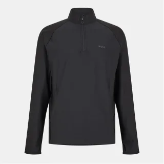 Boss - Sweatshirt für Herren, Aktiv, Regulär, Raglanärmel (Schwarz)