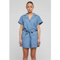 URBAN CLASSICS Overall Ladies Light Denim Resort Jumpsuit