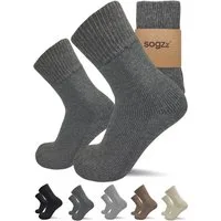 sogzz Thermosocken 2 Paar aus Premium Schafwolle, Gr. 35-50, Wintersocken Herren Damen (Thermo Winter FX PRO, 2-Paar)