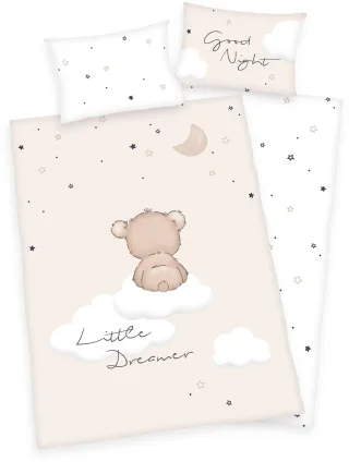 Baby Best Babybettwäsche "Little Dreamer" 2 Stk. mit liebevollem Motiv