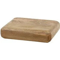 KAWOLA Nachttisch SLEK, hängend Mangoholz natur 1 Schublade