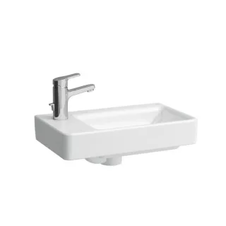 LAUFEN Pro S Handwaschbecken 8159550001091 48 x 28 cm, weiß, Becken rechts, ohne Hahnloch