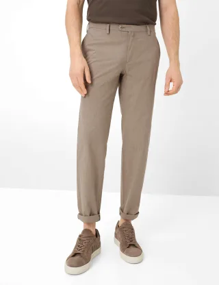 Brax Herren Chino Style SILVIO WALNUT, braun, Gr. 35/30