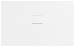 Villeroy & Boch Duschwanne Squaro Infinity (1380SQI2I) 1300x800x40mm Quaryl Stone White, UDQ1380SQI2 UDQ1380SQI2IVRW