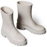 Calvin Klein Jeans MID RAINBOOT RUBBER Gummistiefelette Rainboots, Stiefelette, mit Logoschriftzug