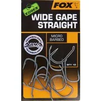 FOX International Karpfenhaken Fox Edges Armapoint Wide Gape Straight Hooks - 10 Karpfenhaken