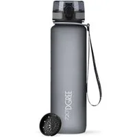 720°DGREE Trinkflasche Trinkflasche uberBottle softTouch mit Sieb stone grey 1l