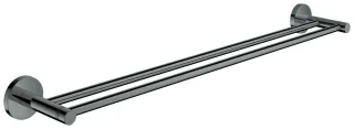 GROHE Doppel-Badetuchhalter Essentials 40802 654mm hard graphite, 40802A01 40802A01