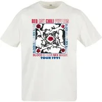Upscale by Mister Tee Kurzarmshirt Upscale by Mister Tee Herren Red Hot Chilli Peppers Oversize Tee (1-tlg)