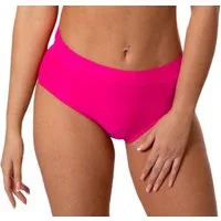 Aquarti Bikini-Hose Unterteil High Waist mit Umschlagbund