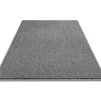 Agger Fußmatte Rutschfest Fußmatte Außen und Innen, Wasserdicht Eingangsteppich, 40*60cm, Waschbar Türmatte, Absorbierend Fussmatte für Hund, Eingang, Haustür
