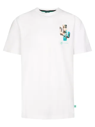 Petrol Industries - Boys T-Shirt SS Classic Print bright white - Gr. - 176