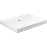 welltime Einbauwaschbecken Trento Deluxe, Mit Nano Glasur in 51,61,81,101 und 121cm erhältlich.