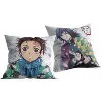 Demon Slayer Dekokissen - Kuschelkissen (1 Stk) 40 x 40 cm aus Polyester