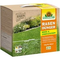 Neudorff Rasendünger Rasendünger Moos- und UnkrautStopp 5 kg
