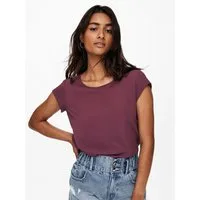 ONLY Kurzarmbluse ONLVIC – feminines Blusenshirt in lockerer Form Materialmix, regular fit