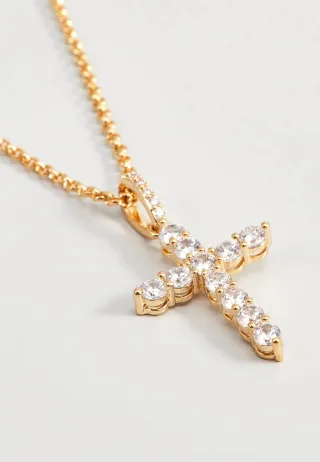 US Polo Assn Jewellery Amelie Rhodium-Halskette