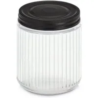 Zeller Present Vorratsglas zeller Vorratsglas RIFFLE 520 ml DH 9.30x11.30 cm weiß