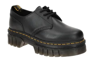 Dr. Martens 27147001 AUDRICK 3-EYE SHOE Schwarz Echtleder Halbschuhe