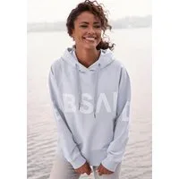 Elbsand Kapuzensweatshirt Seldis mit großem Logodruck vorne, bequemer Hoodie aus Baumwolle