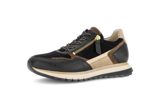 pius gabor - Sneaker low Materialmix Leder multicolour multicolour - Gr. - 4.5 UK