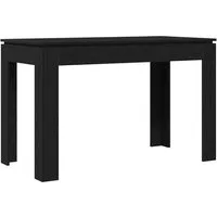 vidaXL Esstisch Esstisch Schwarze Eiche 120x60x76 cm Holzwerkstoff (1-St)