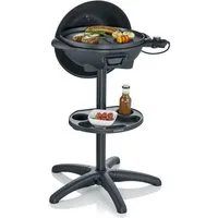 Severin Elektro-Standgrill PG 8541 - Barbecue Elektrogrill - schwarz