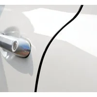 HP-AUTOZUBEHÖR Zierleisten-Aufkleber 4 x 60 cm Türschutz Auto Kantenschutz Schoner Türkantenschutzleiste