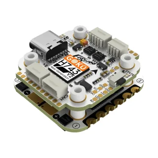 20x20mm Flywoo GOKU H743 PRO Mini Flight Controller Mini AM32 45A 32Bit 128K ESC Stack for FPV Racing Drones Support DJI