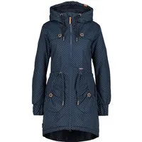 Alife & Kickin Funktionsparka CHARLOTTE II COAT CS mit hochschließendem Kragen und Kapuze