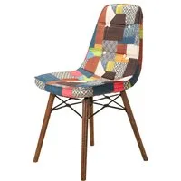 Stuhlmann Esszimmerstuhl Denver (632E, 1 St), Designerstuhl mit Holzbeinen – Moderner Stuhl