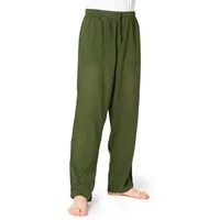 PANASIAM Stoffhose Sommerhose PaSalu extra dünner Stoff für die sehr heißen Tage 100% Baumwolle Unisex Freizeithose für Damen & Herren Relaxhose