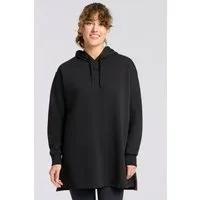 Vans Sweatkleid FLEECE DRESS mit Kapuze und Kordelzug, aus Baumwollmischung, Langarm-Design