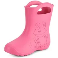 Ladeheid EVA Regenschuhe für Frauen LA-CA-09 Gummistiefel Damen federleichte Gartenschuhe mit Griffen