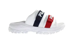 Fila Outdoor Womens White Sliders