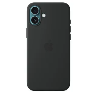 Apple iPhone 16 Plus Silikon Case mit MagSafe ? Schwarz | myy93zm/a | Cover - Apple