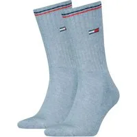 Tommy Hilfiger Socken TH UNI TJ SOCK 2P ICONIC (2 Paar) Verstärkte Ferse und Spitze für zusätzliche Strapazierfähigkeit