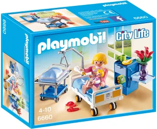 Playmobil 6660 - Krankenzimmer mit Babybett