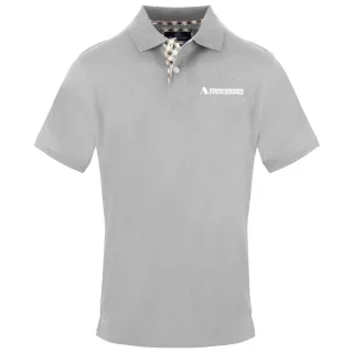 Aquascutum - Poloshirt für Herren, kurzärmlig (Grau)