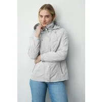 Barbara Lebek Outdoorjacke Übergangsjacke, Frühlingsjacke oder Damenjacke mit abnehmbarer Kapuze