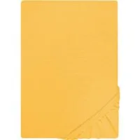 Biberna Spannbettlaken Leila, Jersey, Gummizug: rundum, (1 Stück), Bettlaken aus 100% Baumwolle, für Matratzenhöhen bis 22 cm