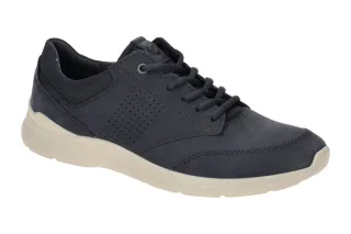 Ecco 511734 IRVING Herrenschuhe - bequeme Schn?r Halbschuhe, Blau nightsky