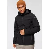 Icepeak Softshelljacke ICEPEAK BRIMFIELD mit abnehmbarer Kapuze, winddicht, wasserabweisend, atmungsaktiv
