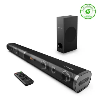 [EU/UK Direct] Refurbished ULTIMEA Tapio VII 190W Soundbar 2.1 Channel Quad Full-range Speakers Dual Bass Refflex Ports