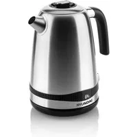 Hyundai Wasserkocher VK770, 1,7 l, 2200 W, LED, Temperatureinstellung 40-100°C, KEEP WARM-Funktion bis 120 Min.