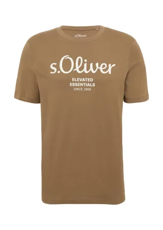 s.Oliver - T-Shirt braun - Gr. - S