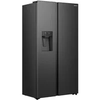 Hisense Side-by-Side RS5P528STFE, 178,6 cm hoch, 91,1 cm breit, Wasser-& Eisspender
